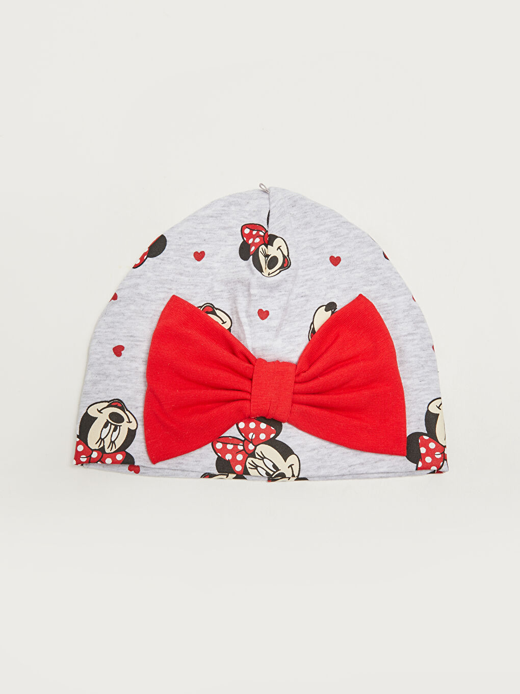 Minnie Mouse Printed Cotton Baby Girl Beret