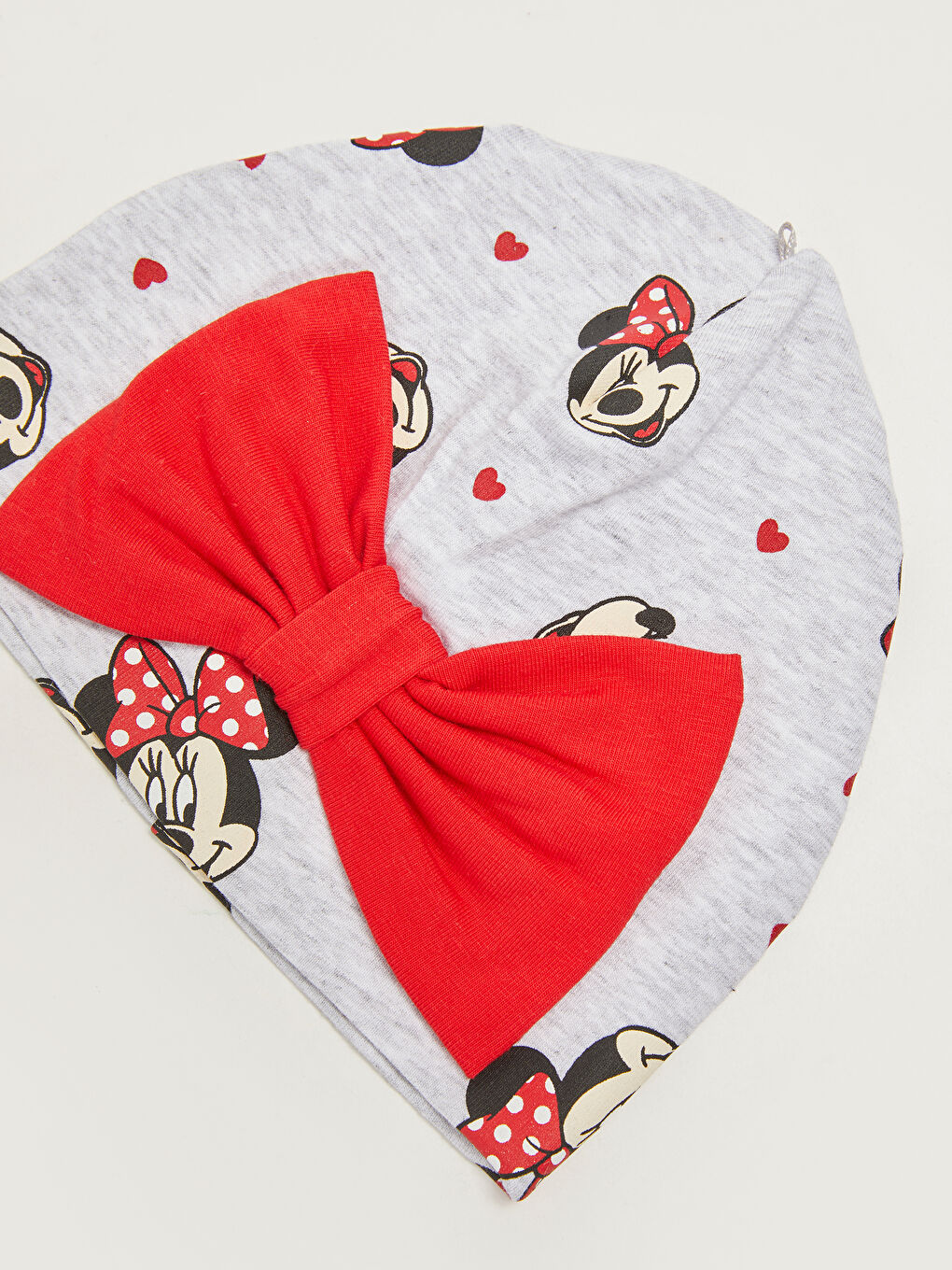 Minnie Mouse Printed Cotton Baby Girl Beret-1