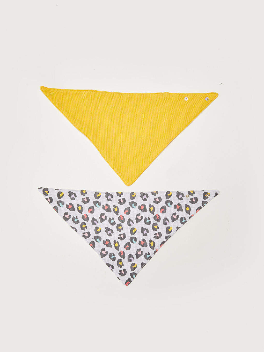 Lot de 2 bavoirs bébé fille