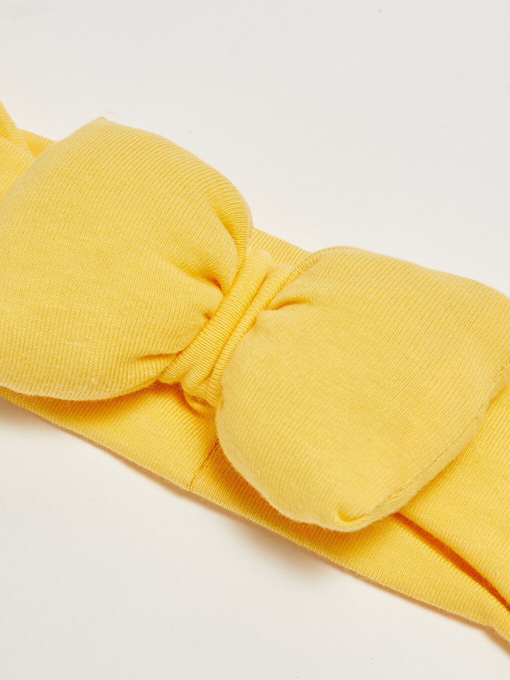 رباط شعر للبنات الرضع بتفاصيل فيونكة قطن-2