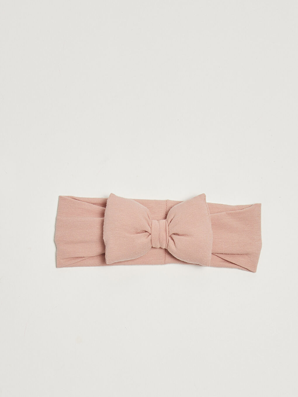 LCW baby Bow Detailed Cotton Baby Girl Headband -W14876Z1-PDY