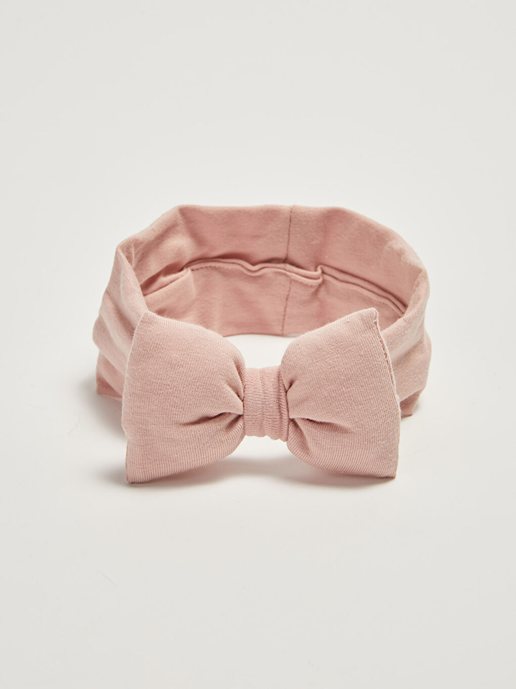 LCW baby Bow Detailed Cotton Baby Girl Headband -W14876Z1-PDY