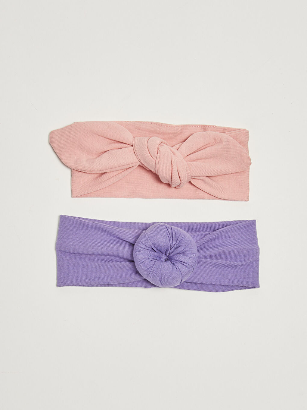 Mor Basic Kız Bebek Saç Bandı 2'li