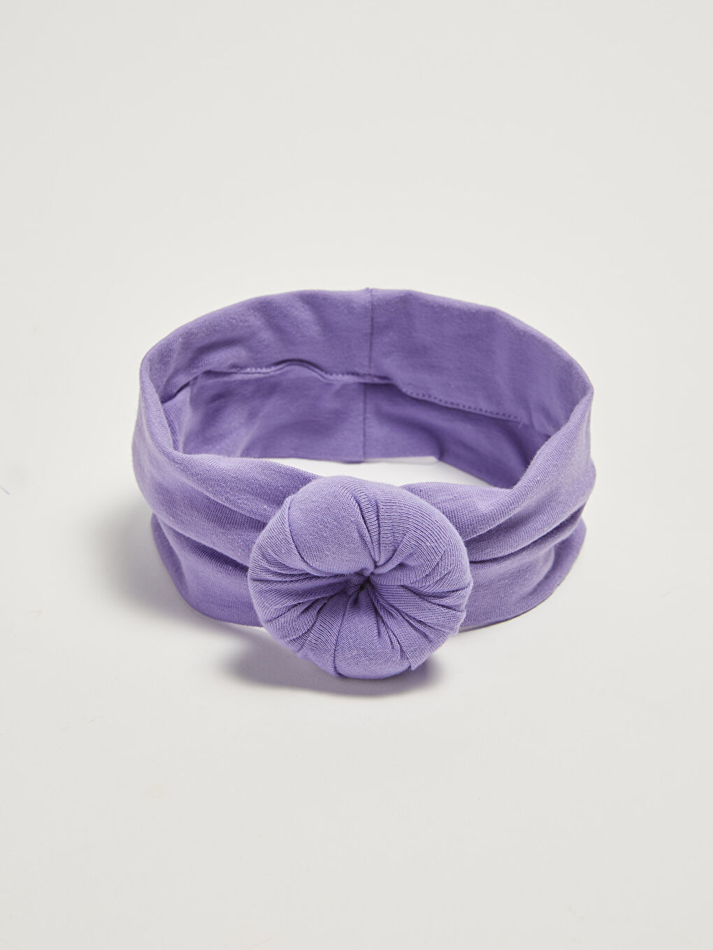 Mor Basic Kız Bebek Saç Bandı 2'li-1