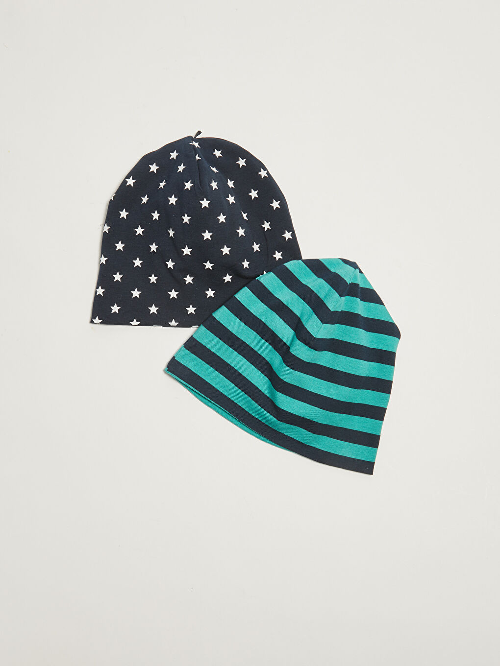 مجموعتين قبعة لحديثي الولادة للأولاد الرضع