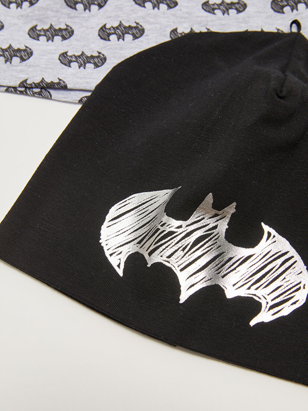 LCW baby Batman Printed Baby Boy Beanie 2 Pack -W14889Z1-RQN