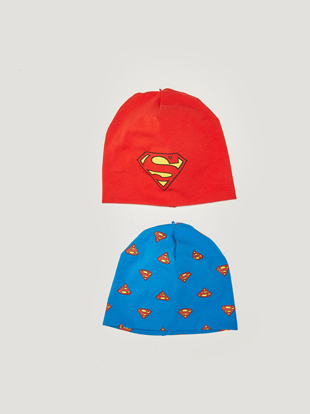 LCW baby Superman Bedruckte Baby Jungen Mütze 2er-Pack -W14894Z1-JQ5