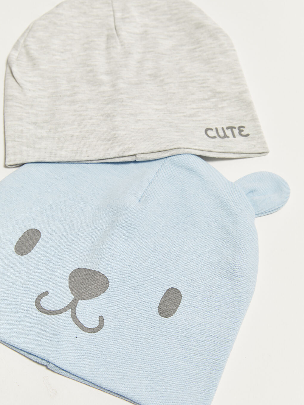 Mavi Erkek Bebek Bere 2'li-1