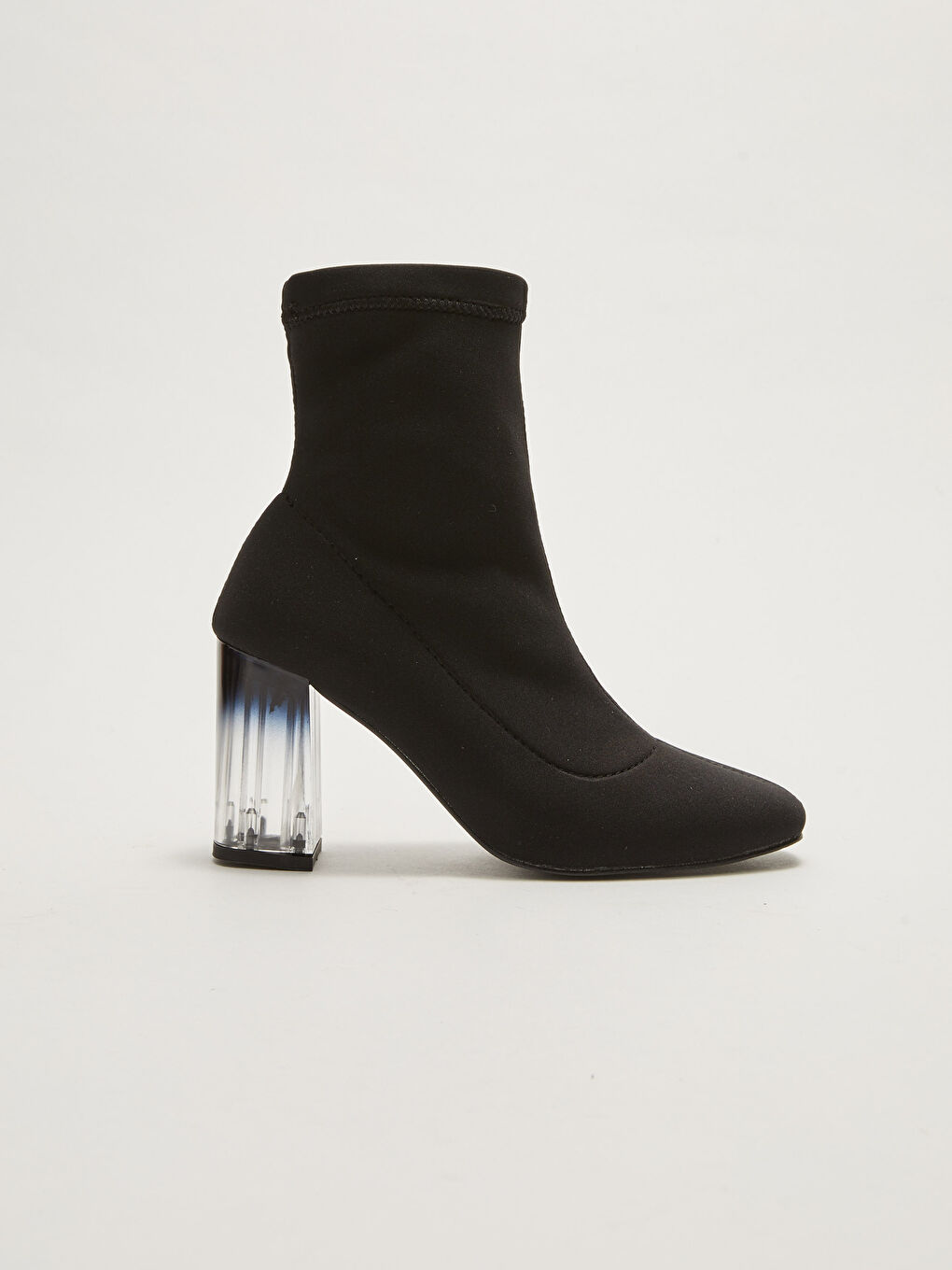 Cizme Femei cu Toc Gros Stil Șosetă-1