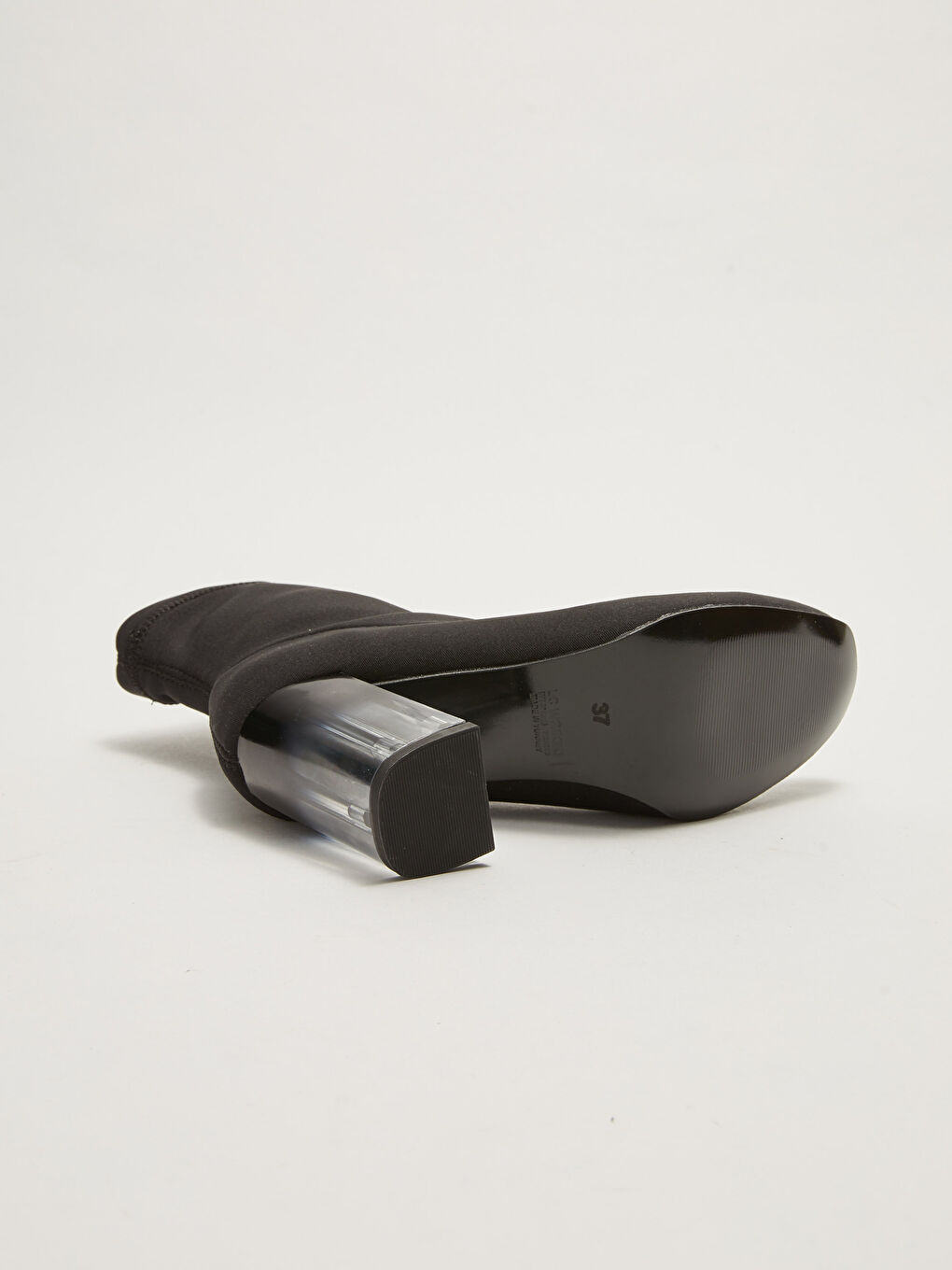 Cizme Femei cu Toc Gros Stil Șosetă-3