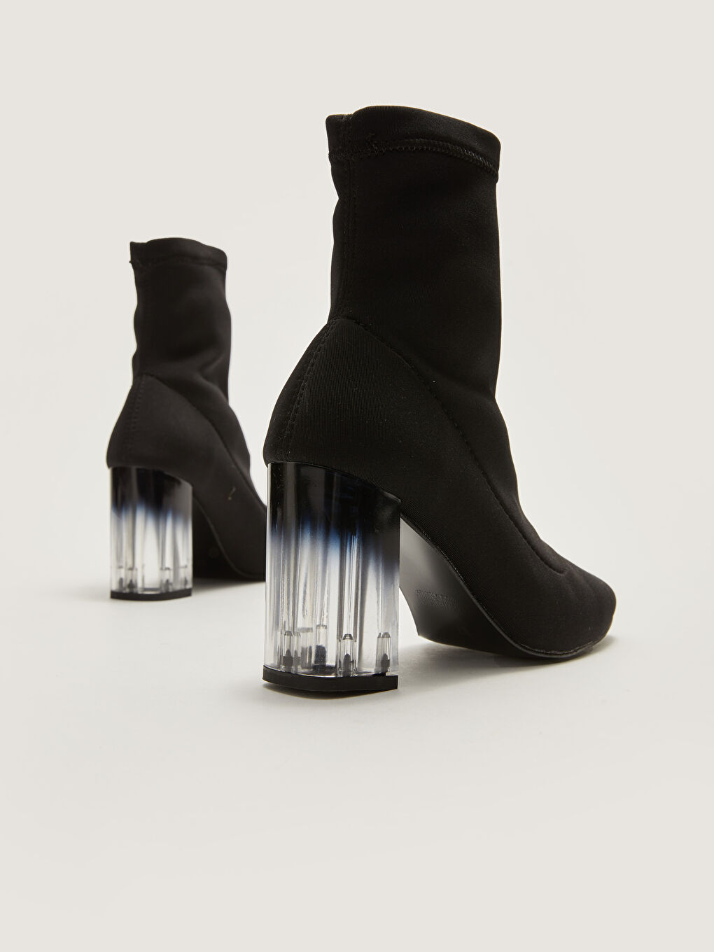 Cizme Femei cu Toc Gros Stil Șosetă-4