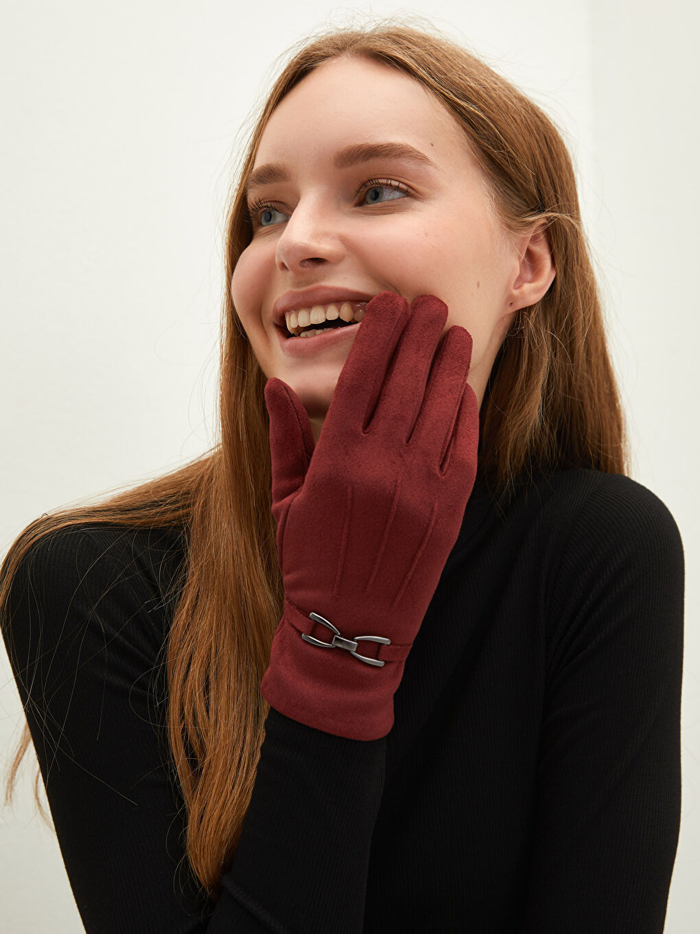 Gants tactiles détaillés pour femmes