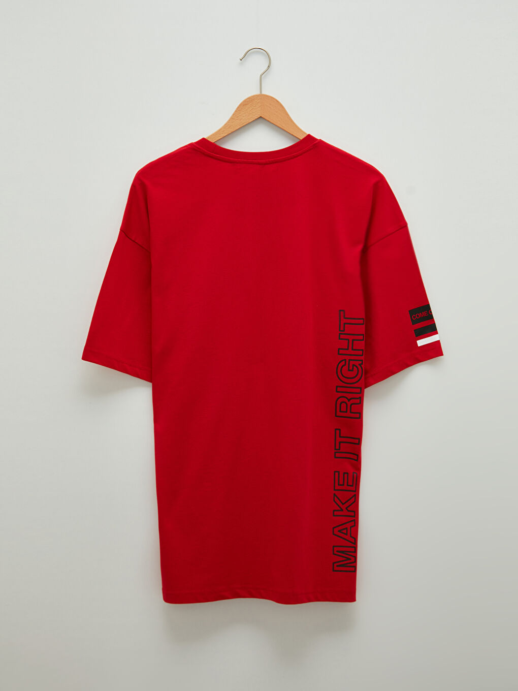 T-shirt pour hommes en coton peigné imprimé à manches courtes et col rond-6