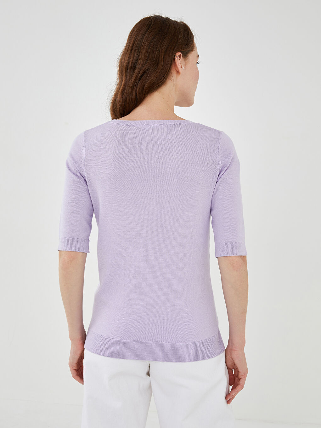 әйелдерге арналған трикотаж жемпір-4