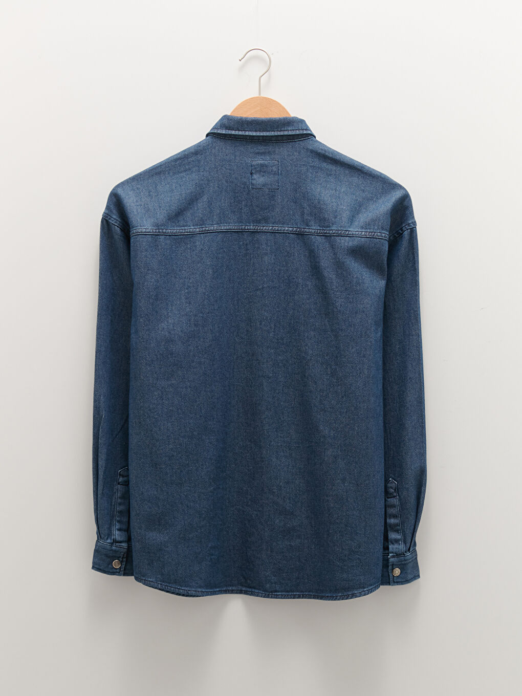 XSIDE Oversize Langarm Herren Jeanshemd -W14954Z8-309