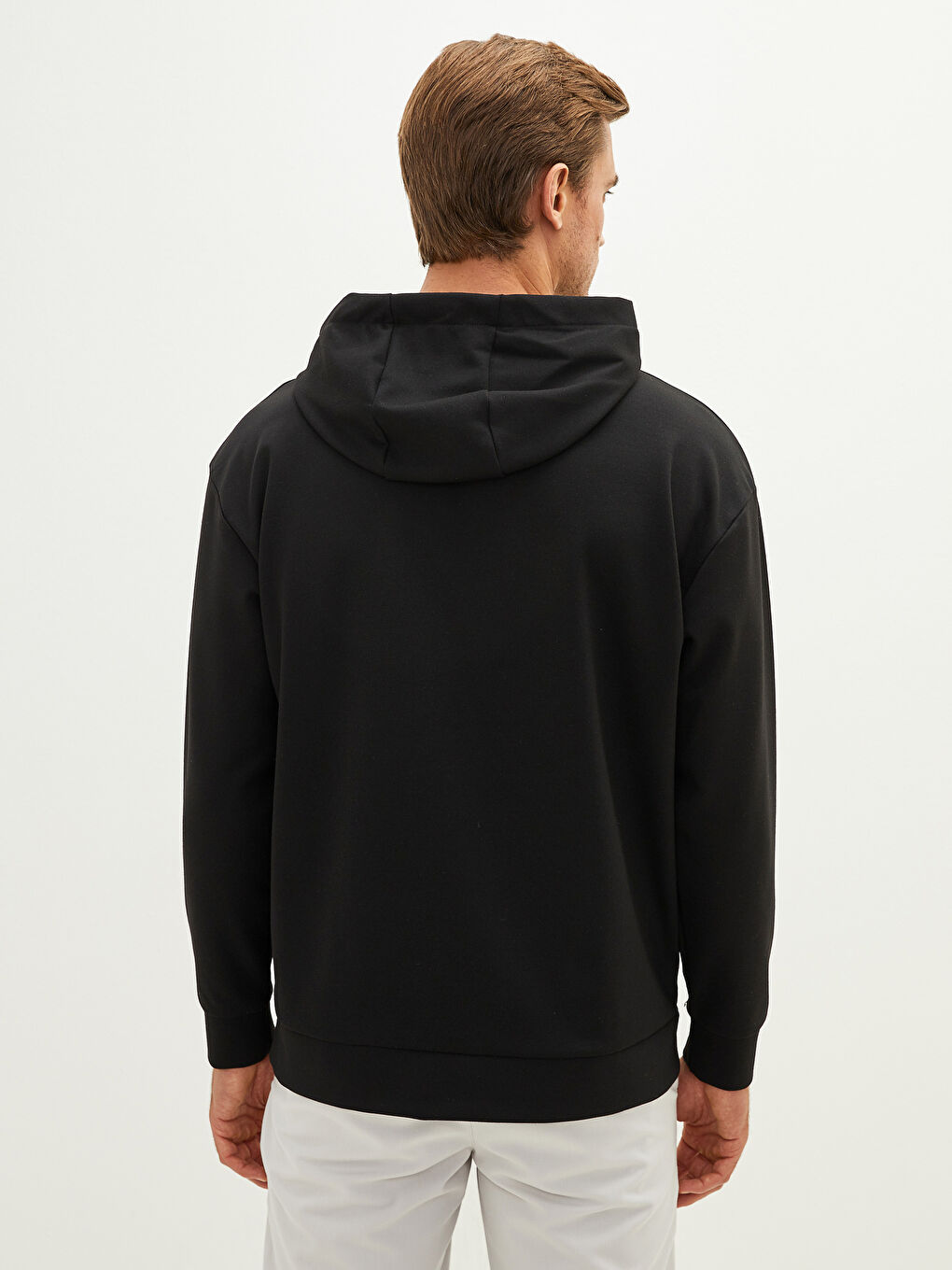 Long Sleeve Printed Men's Hoodie-4