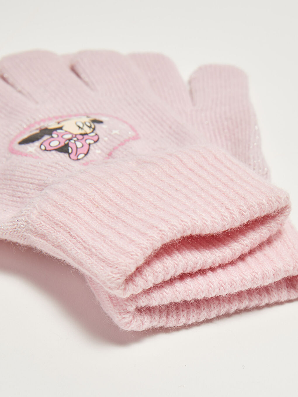 LCW ACCESSORIES Mädchen Minnie Mouse Lizenzierte Strickhandschuhe -W15010Z4-UY0