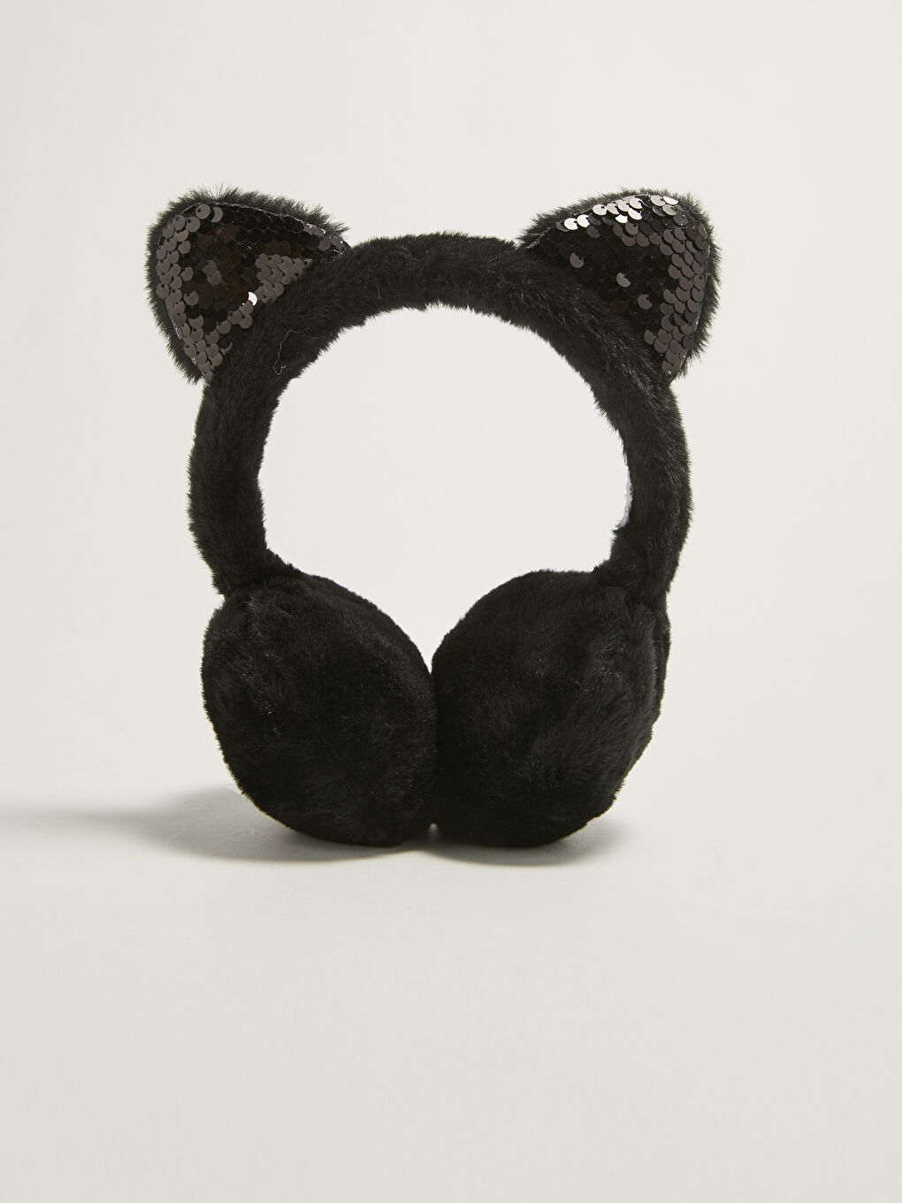 LCW ACCESSORIES Girl's Sequin Detailed Plush Earmuffs -W15012Z4-HUC