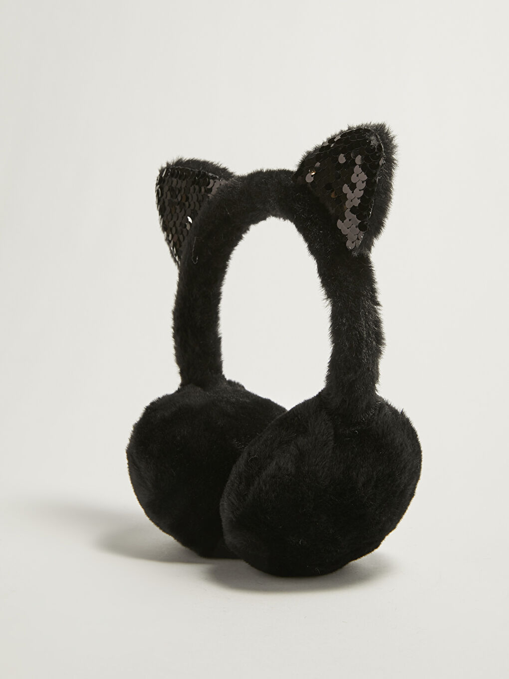 LCW ACCESSORIES Girl's Sequin Detailed Plush Earmuffs -W15012Z4-HUC