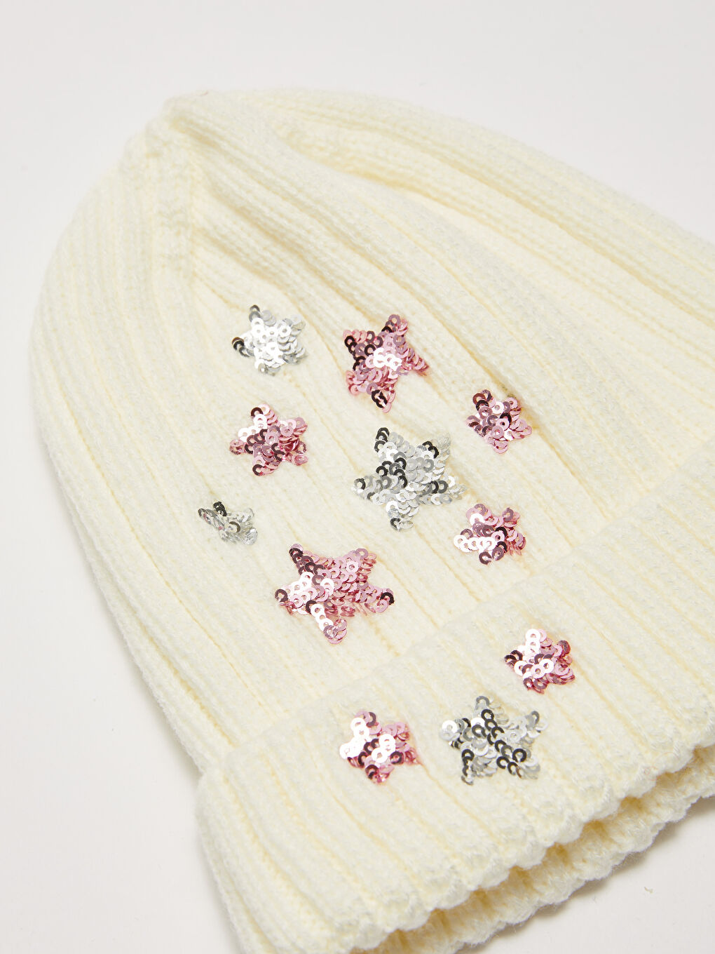LCW ACCESSORIES Mädchen Bestickter Strickschal und Baskenmütze -W15020Z4-D3W