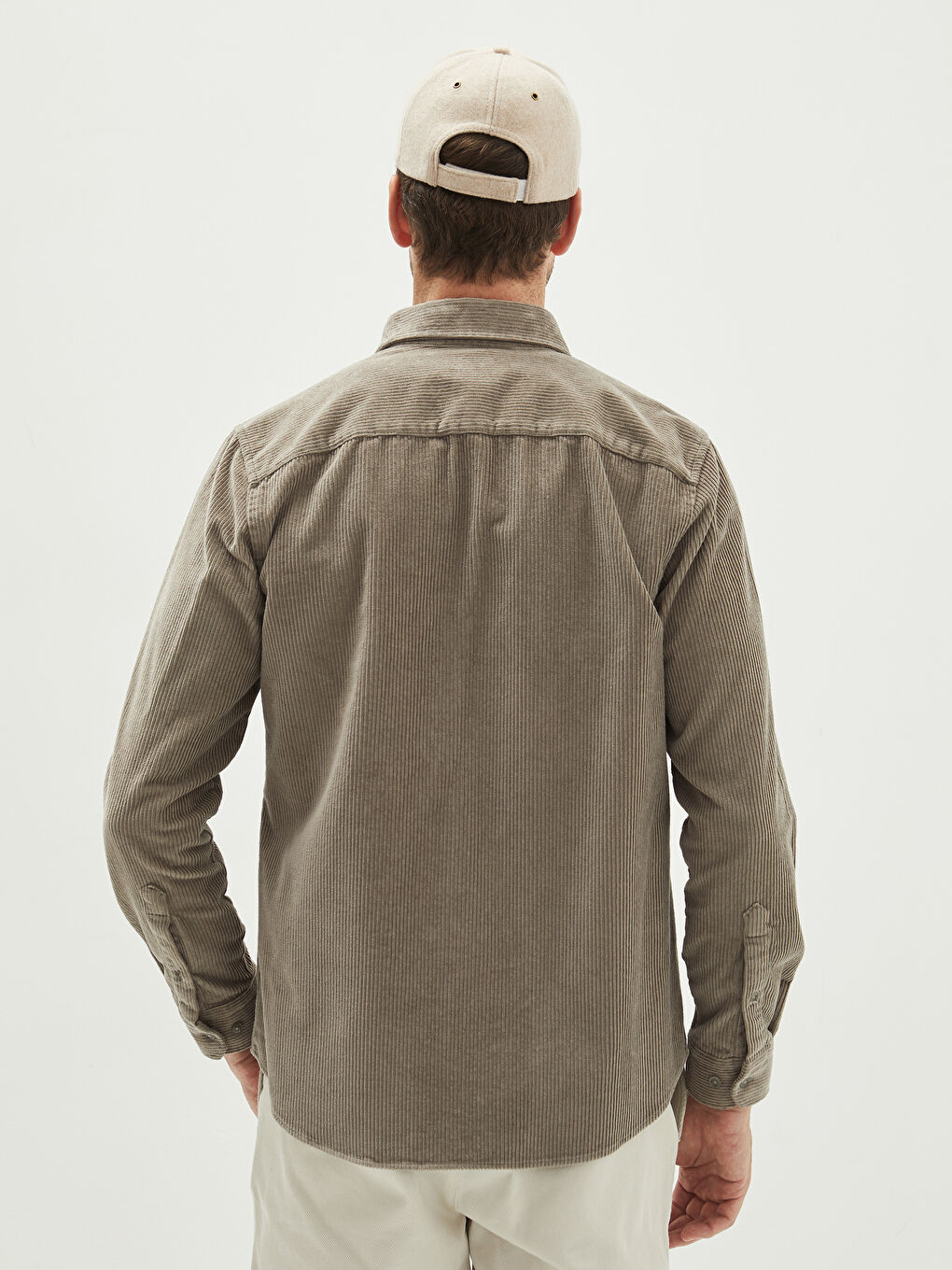 Standard Fit Velvet Men's Shirt-4