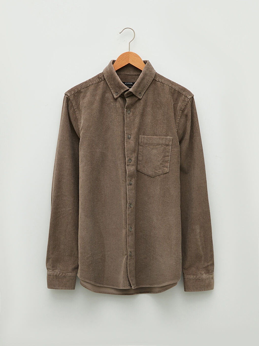 Standard Fit Velvet Men's Shirt-5