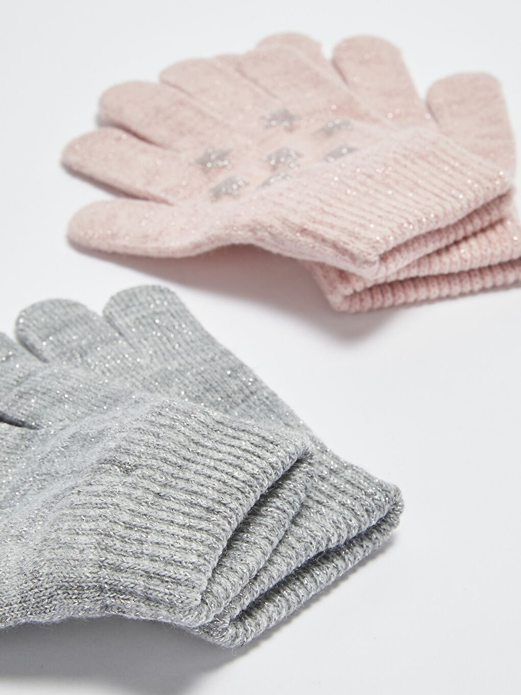 2er-Pack Mädchen-Strickhandschuhe-1