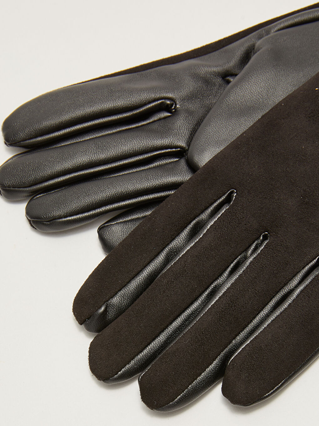 LCW ACCESSORIES Suede Look Women's Gloves -W15137Z8-HEG