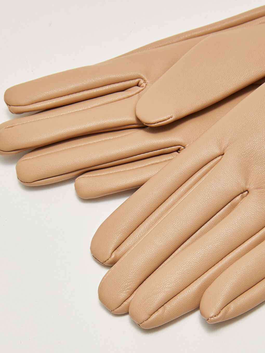 قفازات جلد صناعي للسيدات-2