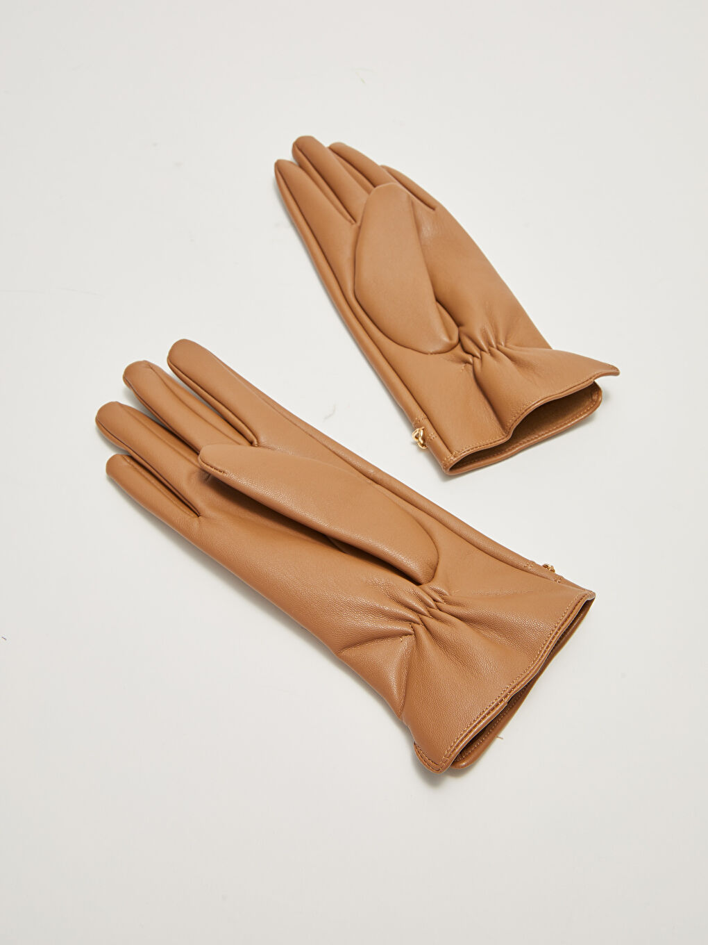 قفازات جلد صناعي للسيدات-4