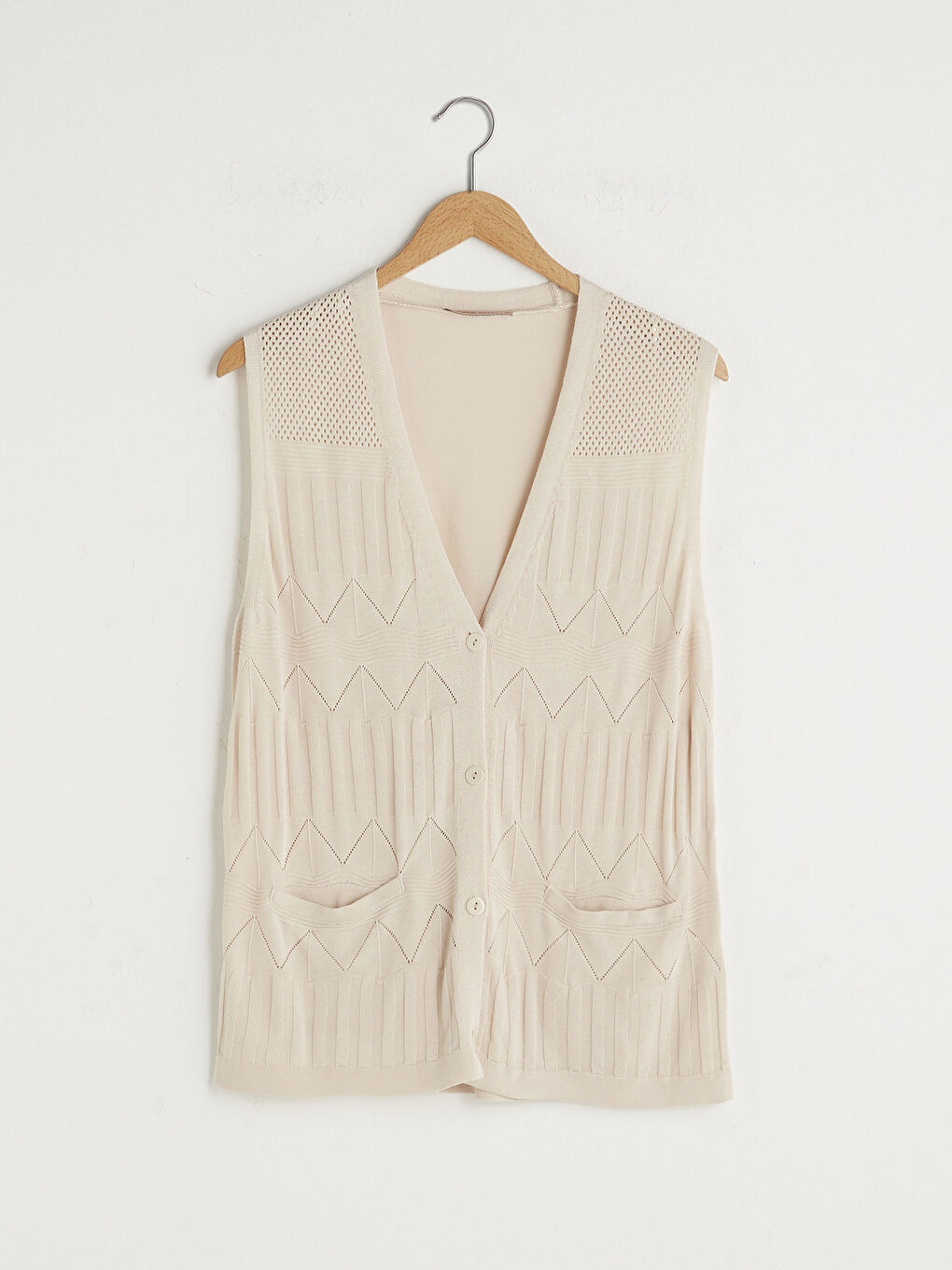 Žena BEŽ Kratki kaput-6