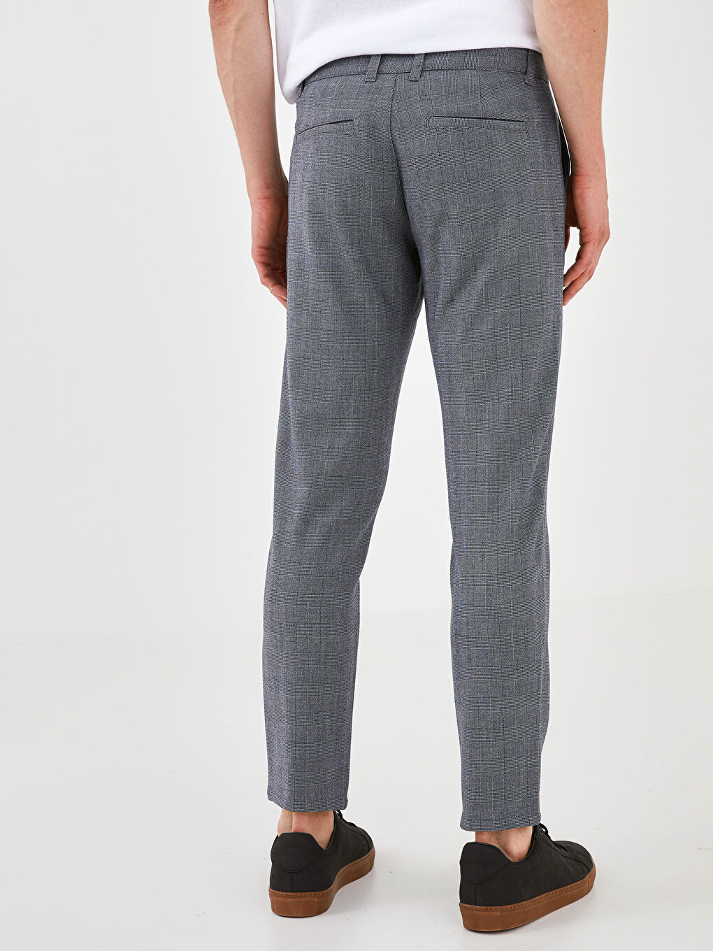 LCW Vision Slim Fit Polyviscose Men's Trousers -W15211Z8-LMK
