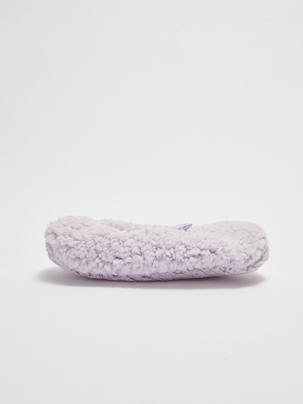 Lila Fiyonk Detaylı Kız Çocuk Ev Terliği-1