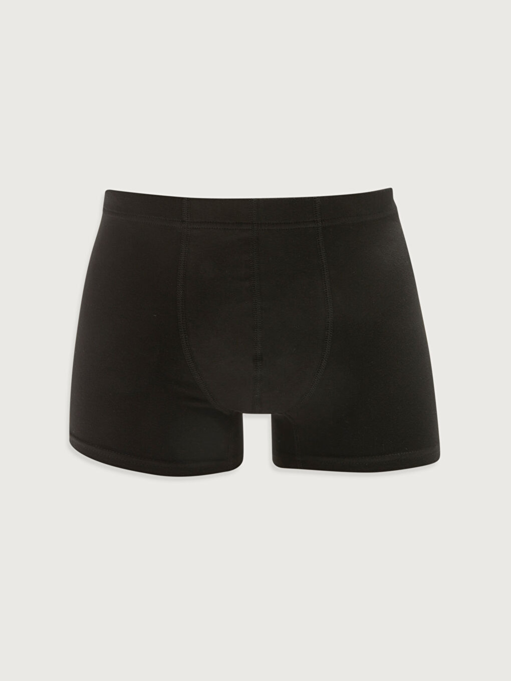 Siyah Standart Kalıp Pamuklu Esnek Erkek Boxer 3'lü-3