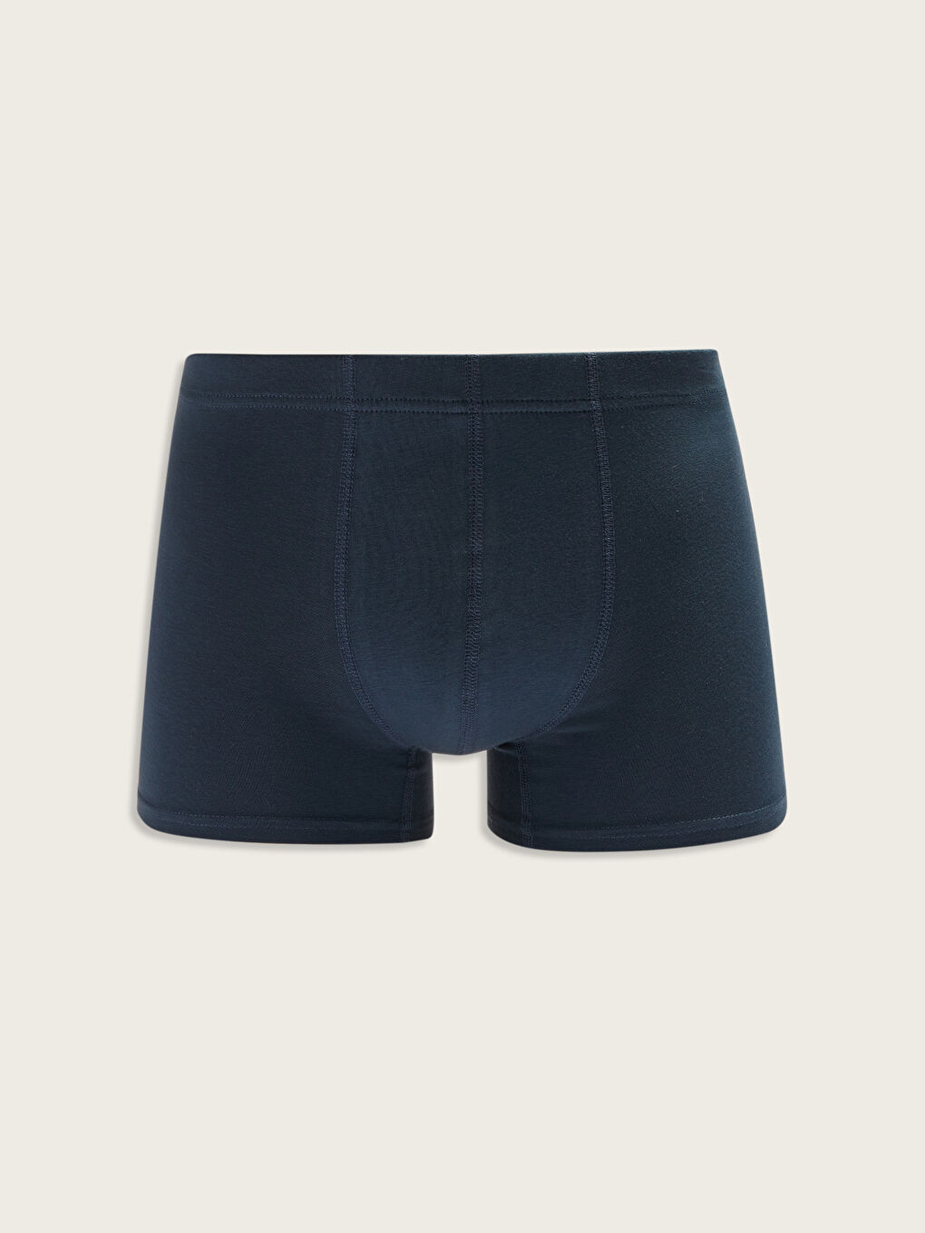 İndigo Standart Kalıp Pamuklu Esnek Erkek Boxer 3'lü-1