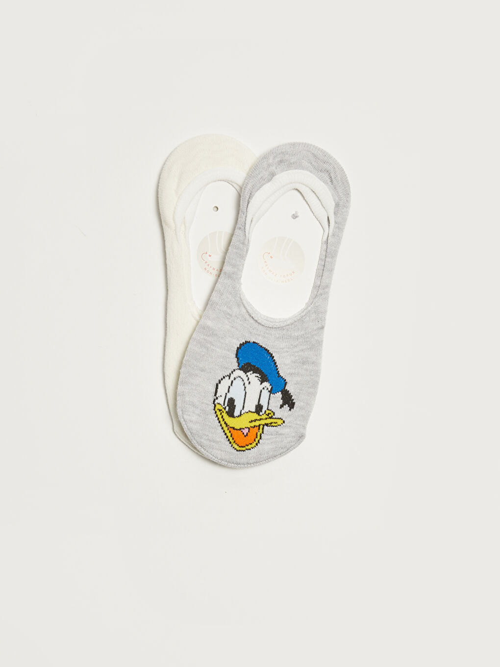 Donald and Daisy Duck Printed Women's Ballerina Socks 2 Pack -W15271Z8-LAL