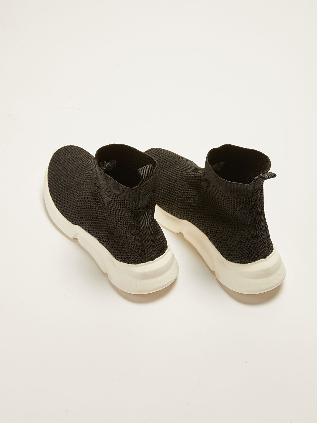 Siyah Bilekli Çorap Model Kadın Aktif Spor Ayakkabı-3