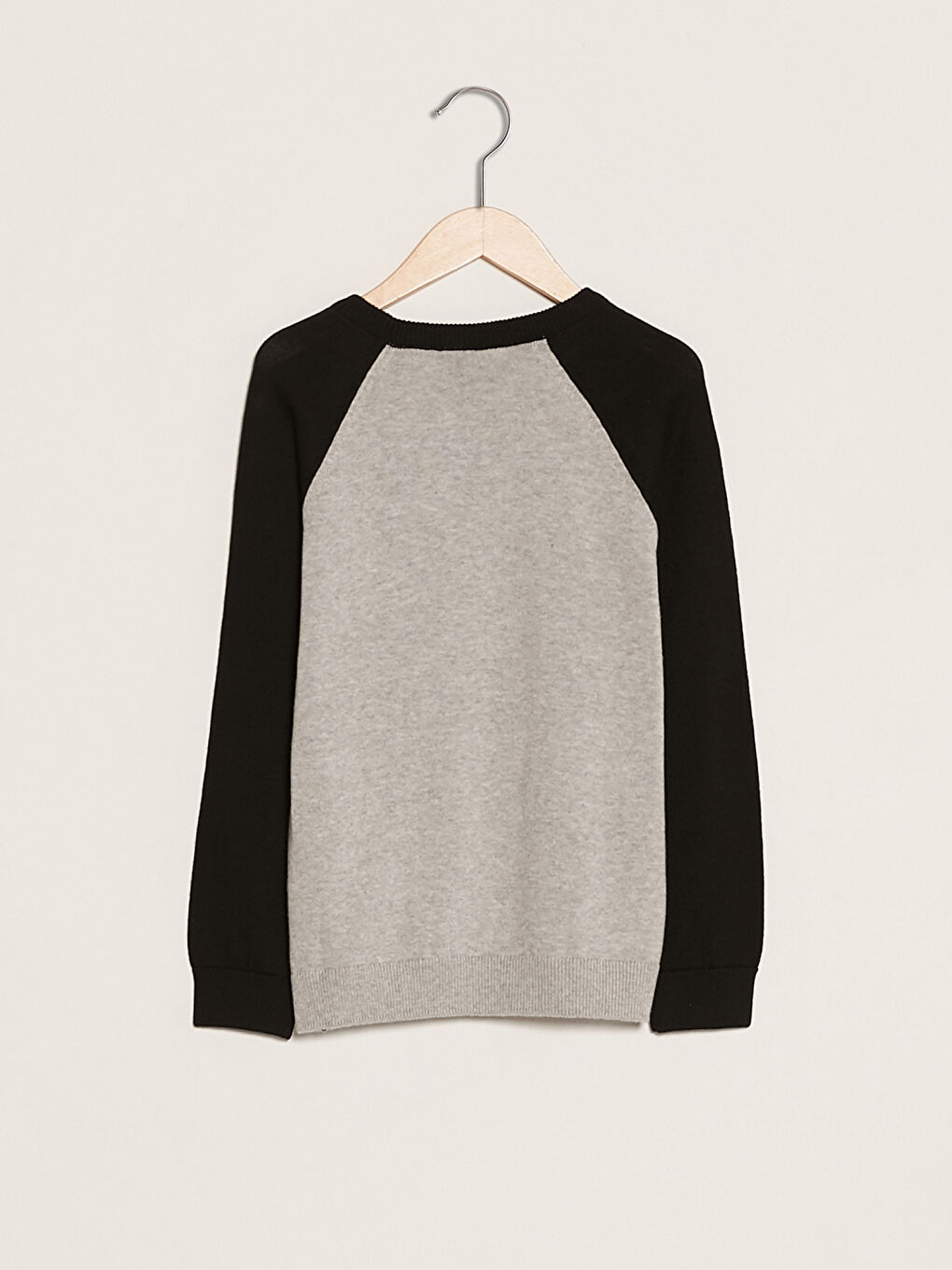 Pull-over Slim Garçon Col Rond Imprimé Batman Manches Longues Tricot Fin-1