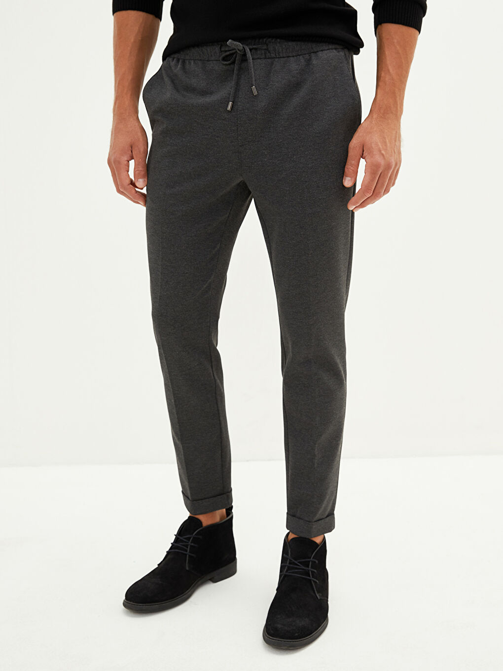 Muške pantalone slim fit -W15345Z8-RFL