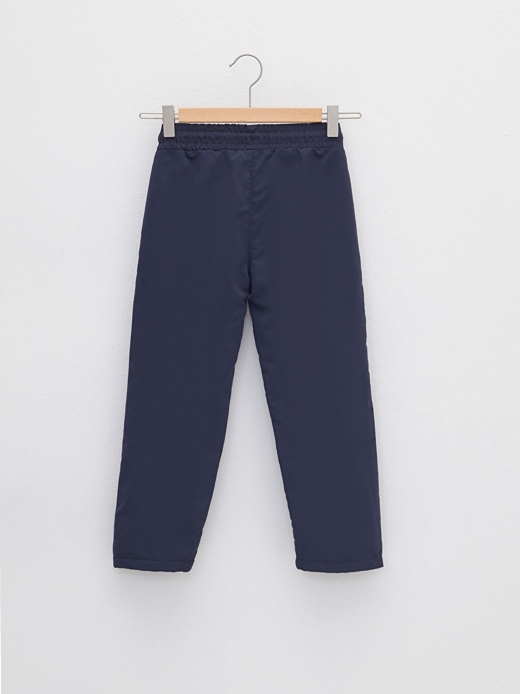 Elastic Waist Printed Fleece Lined Boys Trousers-2