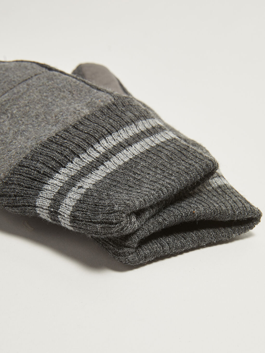 Stamp Detail Men's Gloves-5