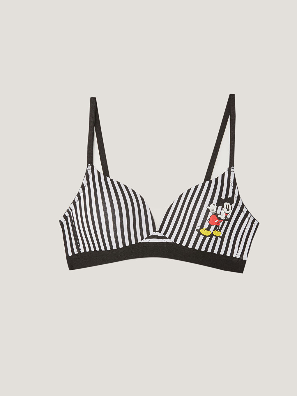 Soutien-gorge imprimé Mickey Mouse sans armature