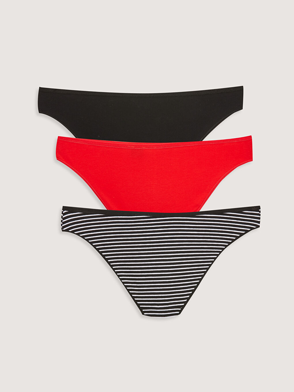 LCW Young Mickey Mouse Baskılı Bikini Külot 3'lü -W15431Z8-LEG
