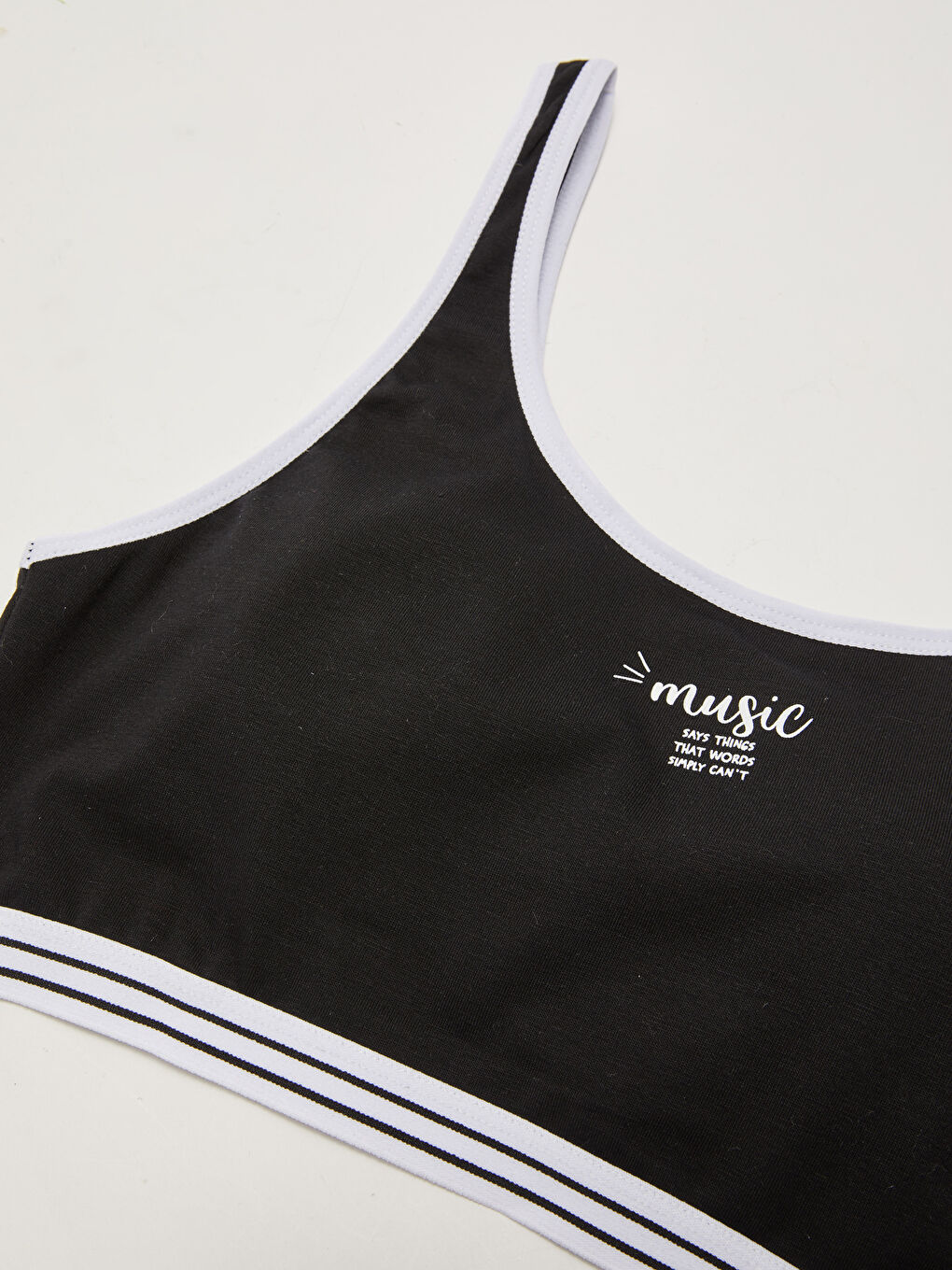 Wireless Printed Women's Bustier-2