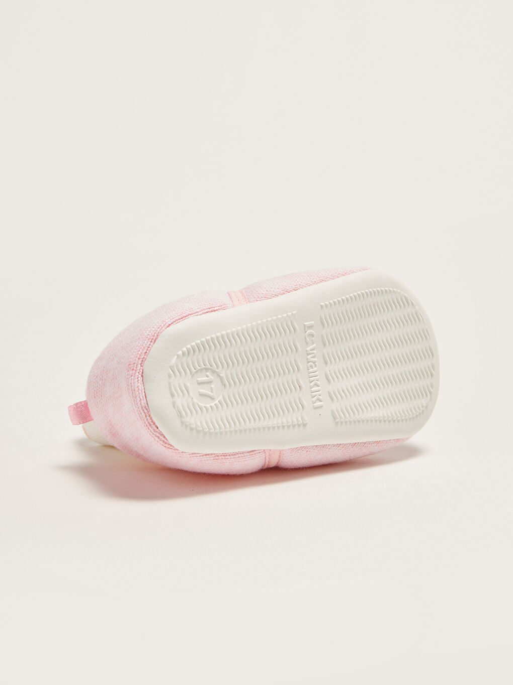 Pembe Pamuk Astarlı Çoraplı Kız Bebek Yürüme Öncesi Ayakkabı-4