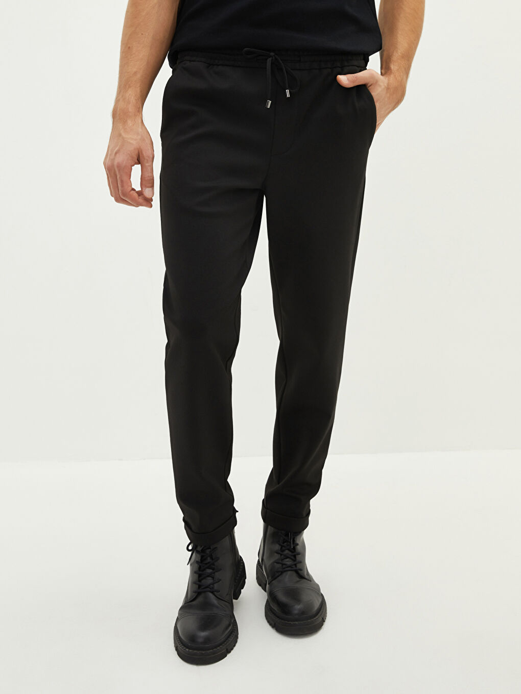 LCW Vision Slim Fit Men's Trousers -W15504Z8-E0N