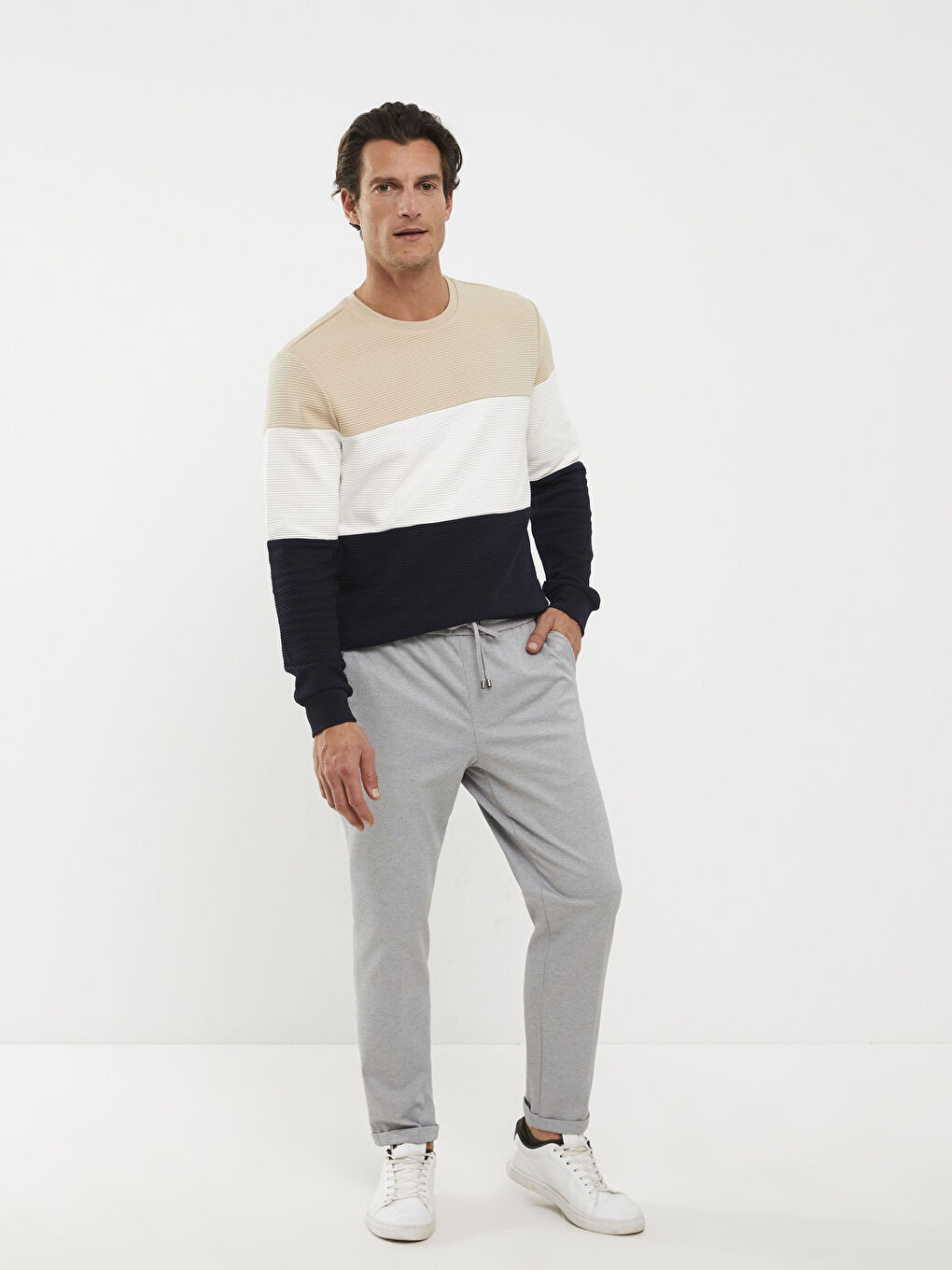 Schlanke Passform Herren-Hosen-2