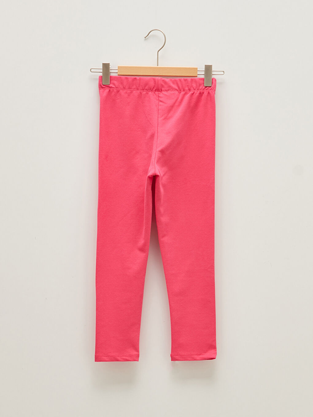 Elastic Waist Basic Girl Long Tights-1