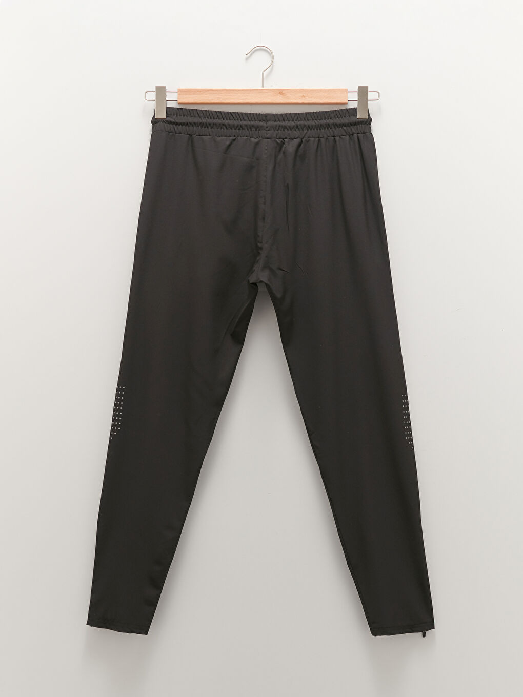 Siyah Standart Kalıp Erkek Spor Eşofman Altı-6