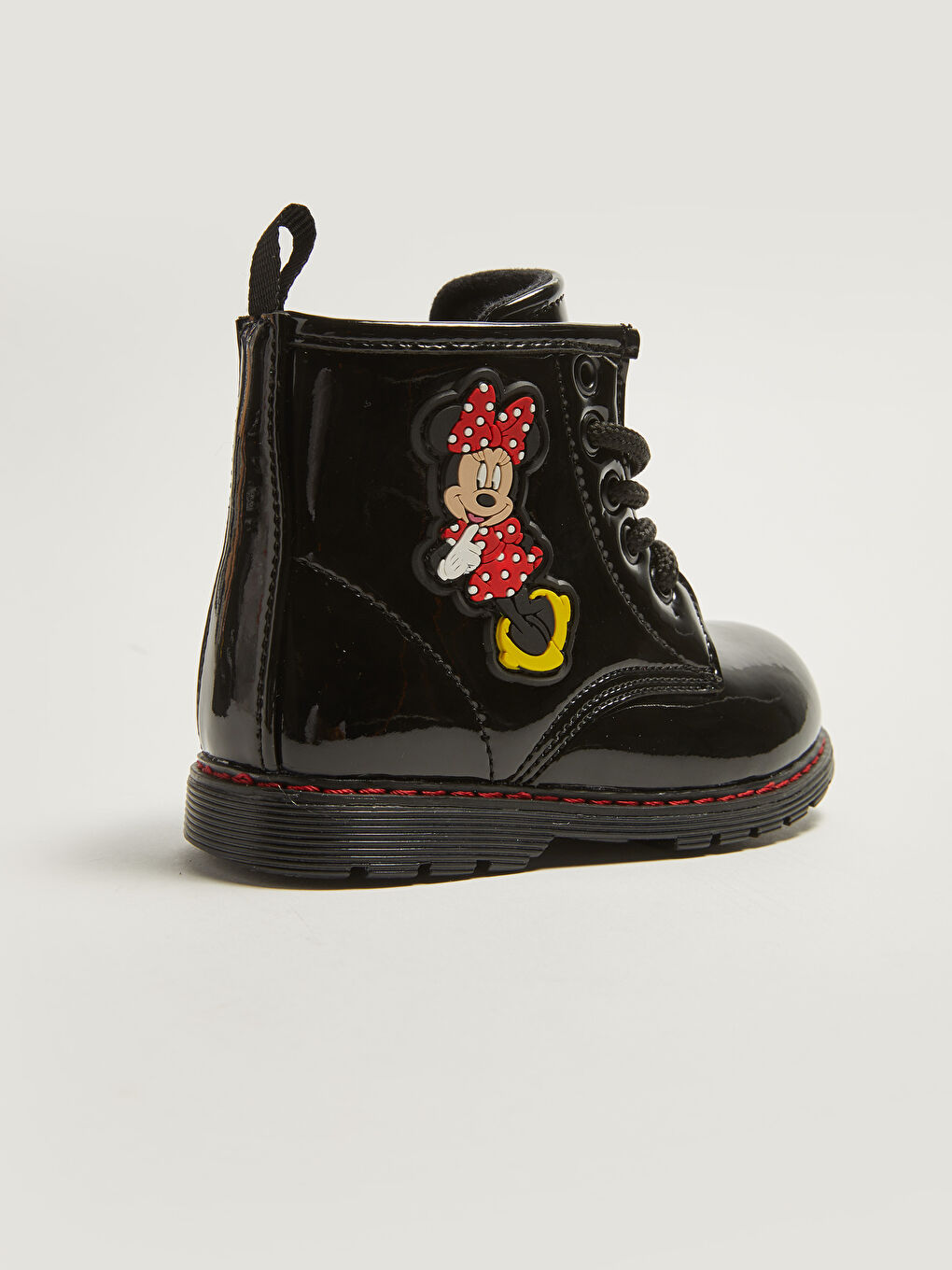 Ботинки для малышек девочек с лицензией Минни Маус и шнуровкой-4